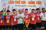 Hội khỏe Phù Đổng Hà Tĩnh hoàn thành các nội dung thi đấu, trao 282 huy chương