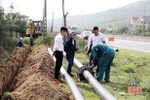 Giải cơn khát nước sạch cho 321 hộ dân xứ trồng mai cảnh của Hà Tĩnh