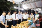 Khai mạc Hội chợ sản phẩm OCOP khu vực Bắc Trung Bộ tại Hà Tĩnh