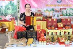 Ngắm sản phẩm OCOP tiêu biểu tại hội chợ kinh tế tập thể Bắc Trung Bộ ở Hà Tĩnh