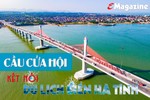 Cầu Cửa Hội kết nối du lịch biển Hà Tĩnh