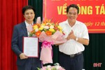 Công bố quyết định bổ nhiệm Giám đốc BQL Dự án đầu tư xây dựng khu vực KKT tỉnh Hà Tĩnh