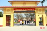 Ấn tượng ngôi trường trên quê hương cụ Nguyễn