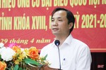 Hà Tĩnh gặp mặt các ứng viên đại biểu Quốc hội, đại biểu HĐND tỉnh