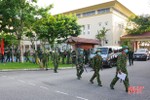 BCHQS tỉnh Hà Tĩnh điều động 32 cán bộ, chiến sỹ tăng cường chống dịch tuyến biên giới