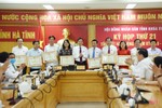 Khen thưởng 25 tập thể, cá nhân xuất sắc trong hoạt động HĐND tỉnh Hà Tĩnh