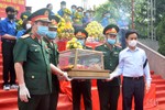 Hà Tĩnh tổ chức trọng thể lễ truy điệu, an táng 11 liệt sỹ quân tình nguyện và chuyên gia Việt Nam hy sinh tại Lào