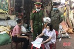 Hà Tĩnh: Xử phạt 12 người không đeo khẩu trang nơi công cộng