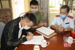 Đăng thông tin xuyên tạc trên Tiktok, 1 thanh niên ở Vũ Quang bị xử phạt 7,5 triệu đồng