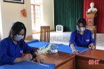 Tuổi trẻ Vũ Quang chế tạo hơn 1.000 kính chống giọt bắn tặng tuyến đầu chống dịch