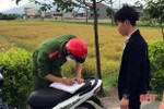 Hà Tĩnh: Xử lý 81 trường hợp không đeo khẩu trang nơi công cộng