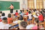 Các trường học ở Hà Tĩnh gấp rút hoàn thành thi học kỳ II