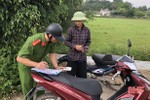 Công an Can Lộc xử phạt 145 trường hợp không đeo khẩu trang nơi công cộng