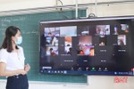 Các trường ở Hà Tĩnh đồng loạt triển khai dạy học trực tuyến
