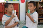 4 năm sữa học đường đồng hành với học sinh Bến Tre nay đã thu “trái ngọt”