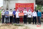 Xây dựng 4 nhà đại đoàn kết cho các hộ nghèo ở Lộc Hà