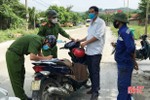 Vũ Quang xử phạt 41 trường hợp không đeo khẩu trang nơi công cộng