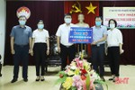 Mitraco Hà Tĩnh trao 400 triệu đồng hỗ trợ công tác phòng, chống Covid-19