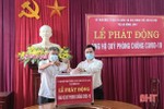 Thị xã Hồng Lĩnh tiếp nhận 340 triệu đồng ủng hộ Quỹ phòng chống dịch Covid-19