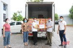 Một doanh nghiệp ở Bình Dương tặng 500 thùng nước uống dinh dưỡng phục vụ chống dịch ở Hà Tĩnh