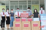 Agribank Chi nhánh tỉnh Hà Tĩnh tiếp tục động viên tuyến đầu chống dịch