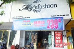 Nhiều cửa hàng thời trang ở TP Hà Tĩnh giảm giá sâu vẫn vắng khách