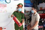 Nắng nóng gay gắt, lo ngại cháy nổ tại hộ kinh doanh nhỏ lẻ ở Hà Tĩnh