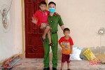 Công an Vũ Quang giải cứu 2 cháu bé bị ông nội mắc bệnh tâm thần nhốt trong nhà