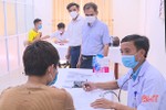 Lãnh đạo Sở Y tế giám sát tiêm vắc-xin phòng Covid-19 tại Formosa Hà Tĩnh và BVĐK thị xã Kỳ Anh