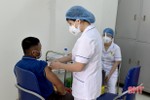 Các địa phương ở Hà Tĩnh tiếp tục tiêm vacxin phòng COVID-19 đợt 4