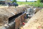 “Tăng tốc” trên các công trình thuỷ lợi ở Hà Tĩnh