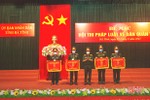 LLVT Thạch Hà giành giải nhất toàn đoàn Hội thi Pháp luật về dân quân tự vệ năm 2021