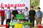 Bàn giao nhà tình nghĩa cho vợ liệt sỹ ở Hương Sơn