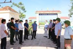 Tập trung lấy mẫu xét nghiệm COVID-19 toàn bộ người dân Tùng Lộc