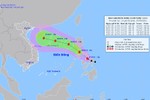 Đài Khí tượng thủy văn Hà Tĩnh thông tin về cơn bão gần trên Biển Đông
