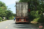 Cảnh báo nguy cơ lây nhiễm COVID-19 từ lái xe container, xe tải đường dài đi qua Hà Tĩnh