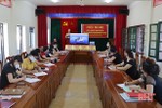 Đảng bộ cơ sở đầu tiên ở Cẩm Xuyên được học nghị quyết trực tuyến