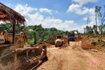Đẩy nhanh tiến độ các công trình “vượt lũ” ở huyện miền núi Hà Tĩnh