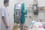 BVĐK tỉnh Hà Tĩnh sử dụng máy lọc máu cứu sống 2 bệnh nhân nguy kịch