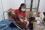 Sạt lở đất trong đêm, 2 cháu nhỏ ở Hương Sơn bị thương phải nhập viện
