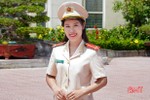 Nữ trung úy công an ở Hà Tĩnh giành giải ba cuộc thi Olympic tiếng Anh cán bộ trẻ toàn quốc
