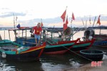 Ngư dân Hà Tĩnh vươn khơi sau thời gian nghỉ tránh mưa bão