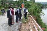 Sớm khắc phục các điểm sạt lở do mưa lớn ở Vũ Quang