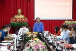 TP Hà Tĩnh bàn giải pháp nâng cao chất lượng công tác quán triệt, triển khai nghị quyết của Đảng