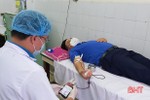 Kịp thời hiến máu giúp bệnh nhân ở Hương Sơn qua cơn nguy kịch
