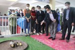 Lãnh đạo tỉnh dự khai trương nhà văn hóa cộng đồng - ngôi nhà trí tuệ ở Hương Sơn