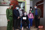 Ban ATGT Hà Tĩnh thăm hỏi gia đình các nạn nhân bị tai nạn giao thông