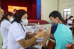 Thạch Hà triển khai tiêm vắc-xin phòng COVID-19 cho học sinh từ 16-18 tuổi
