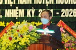 Ông Trần Minh Dũng tái đắc cử Chủ tịch Hội Chữ thập đỏ huyện Hương Khê nhiệm kỳ 2021-2026