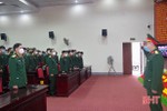Bộ CHQS tỉnh Hà Tĩnh tăng cường 72 cán bộ, quân nhân giúp tỉnh Quảng Trị phòng, chống dịch COVID-19